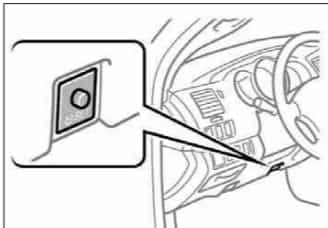 TOYOTA TACOMA TIRE PRESSURE RESET BUTTON LOCATION
