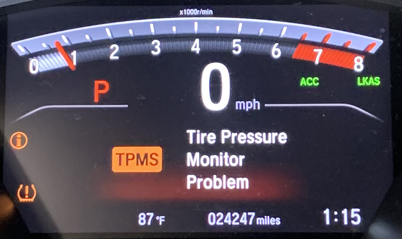Tpms Sensor Not Reading Correct Tire Pressure