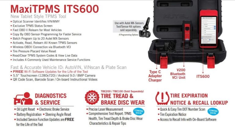 AUTEL ITS600 TPMS RELEARN TOOL