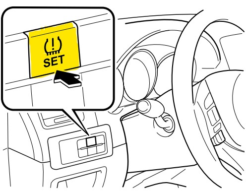 2016 mazda cx 5 reset tire pressure light