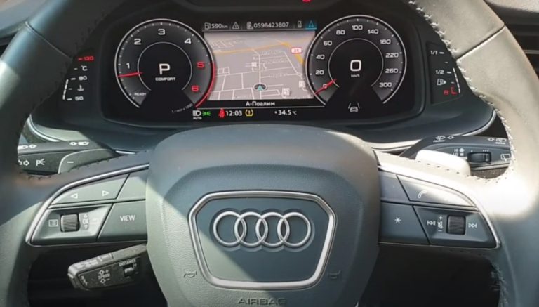 AUDI Q8 TIRE PRESSURE LIGHT ON