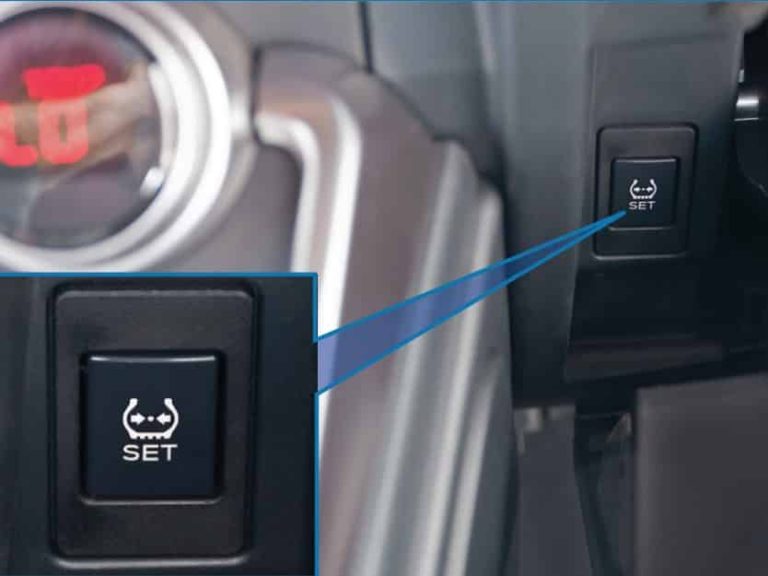 SUBARU BRZ TIRE PRESSURE BUTTON