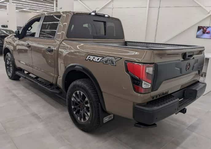 2023 NISSAN TITAN LOW TIRE PRESSURE LIGHT