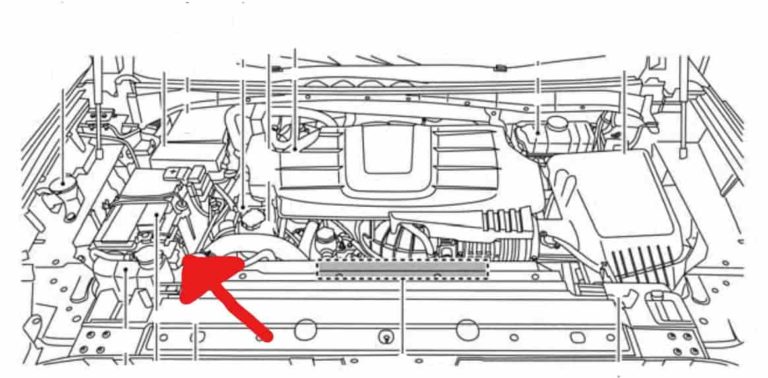 NISSAN TITAN BATTERY LOCATION
