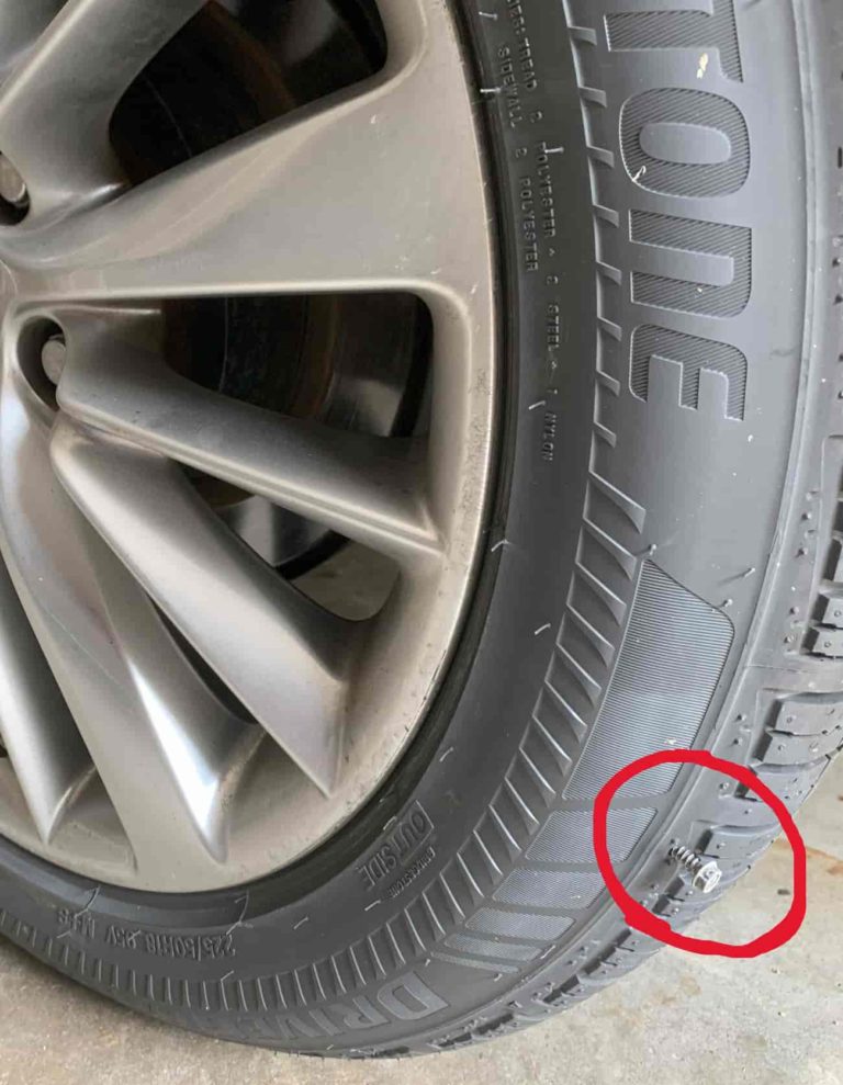 SCREW IN TIRE SIDEWALL