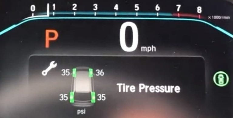 How To Reset Honda Odyssey Low Tire Pressure Warning Light Learn About Tpms