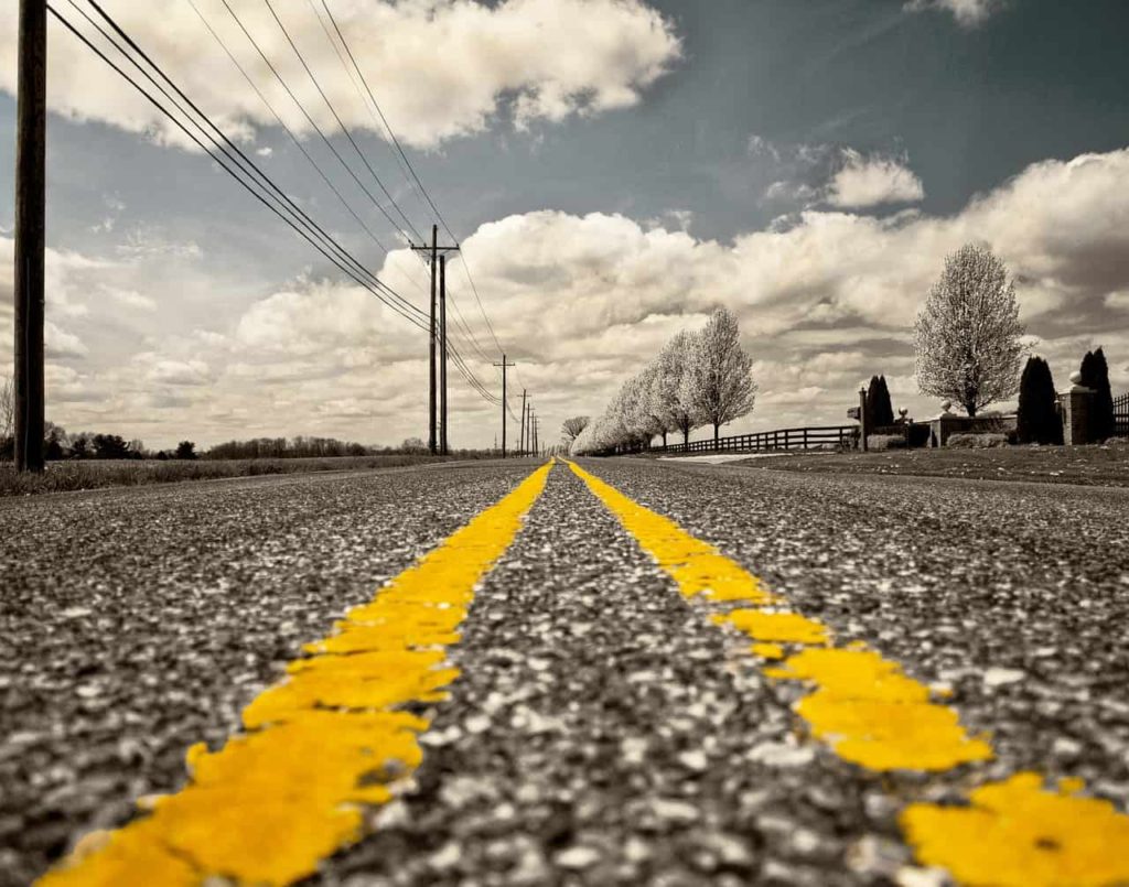DRY ASPHALT ROAD SURFACES