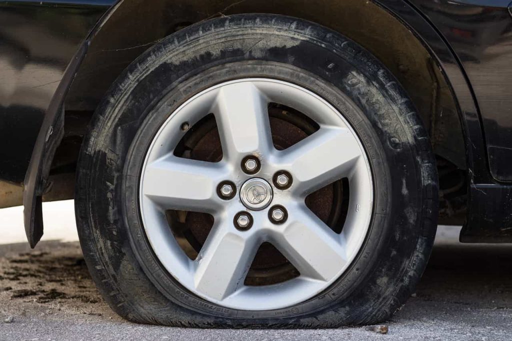 FLAT TIRE UNDERINFLATION