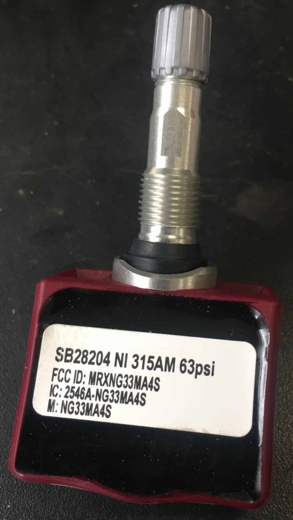 TIRE PRESSURE SENSOR