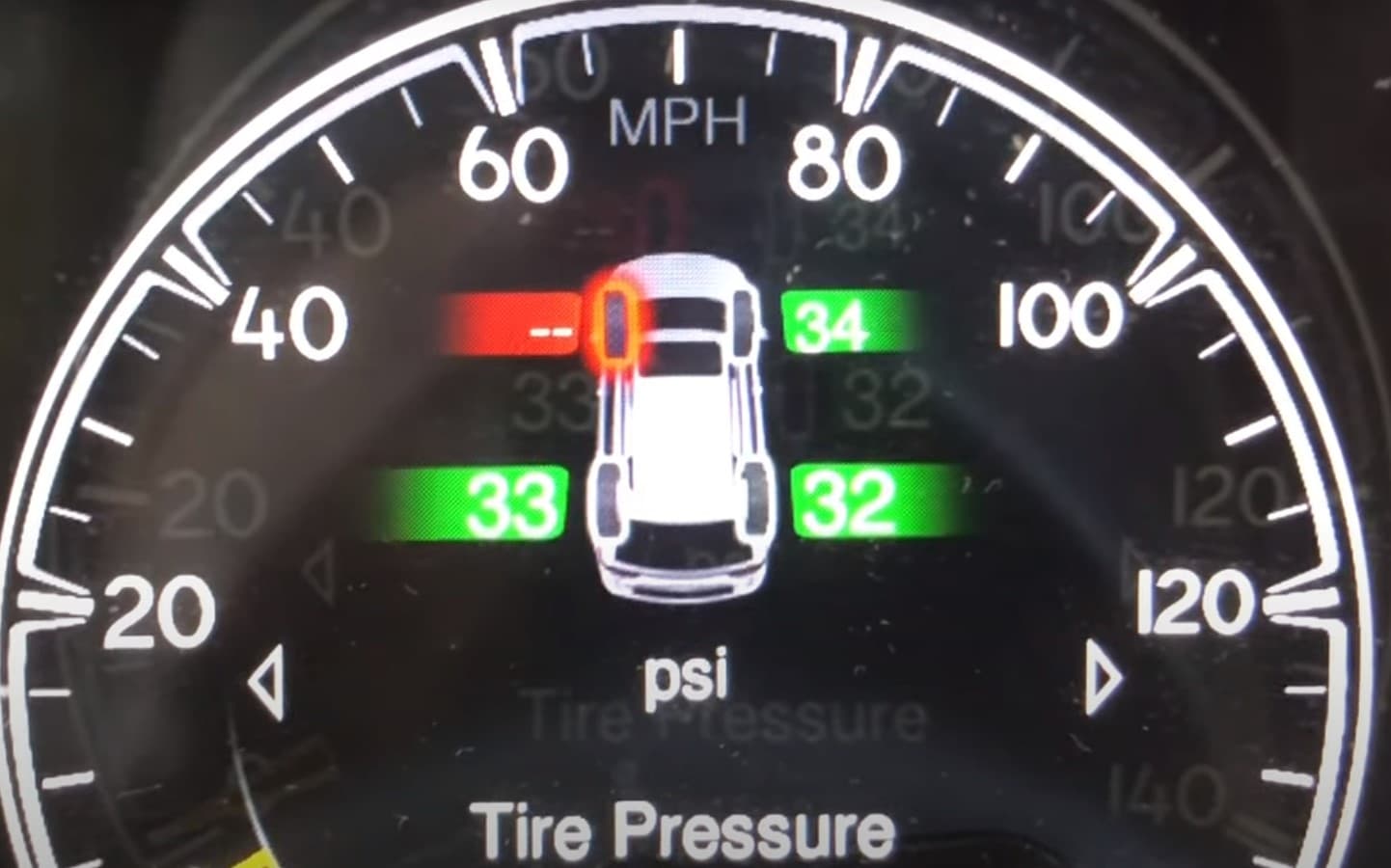 How to Reset Jeep Grand Cherokee (20112023) Low Tire Pressure Warning