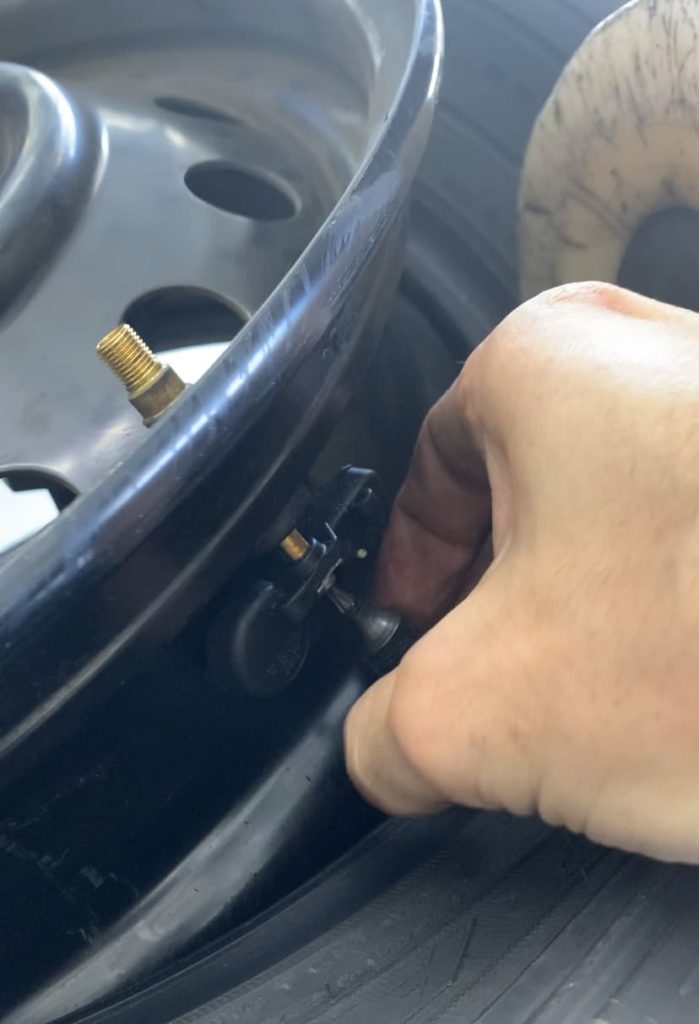 NEW TPMS SENSOR INSTALL