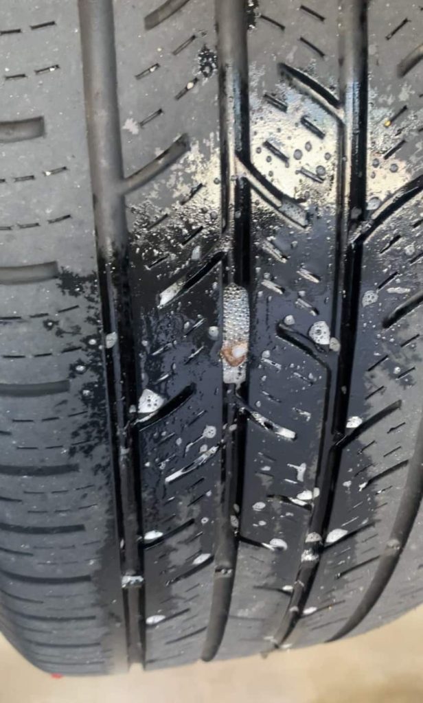 HOW TO FIND A TIRE LEAK