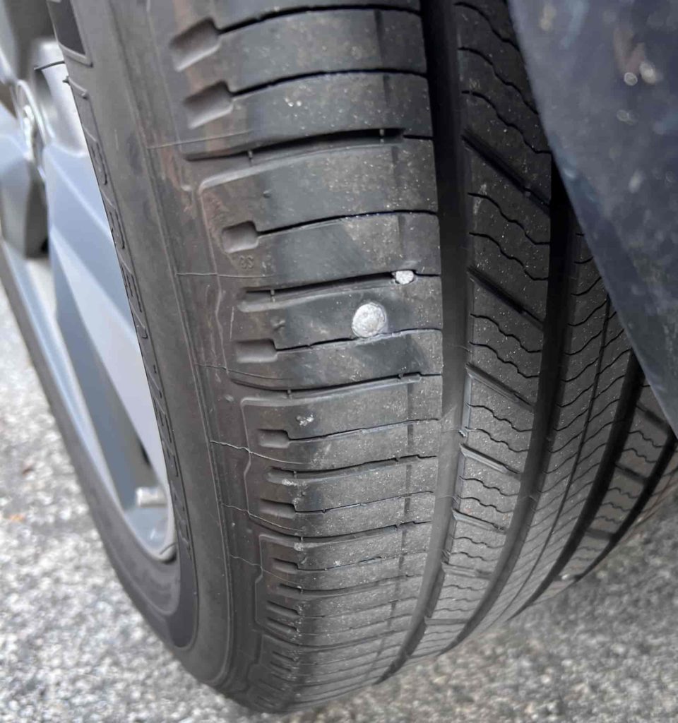 NAIL IN TIRE