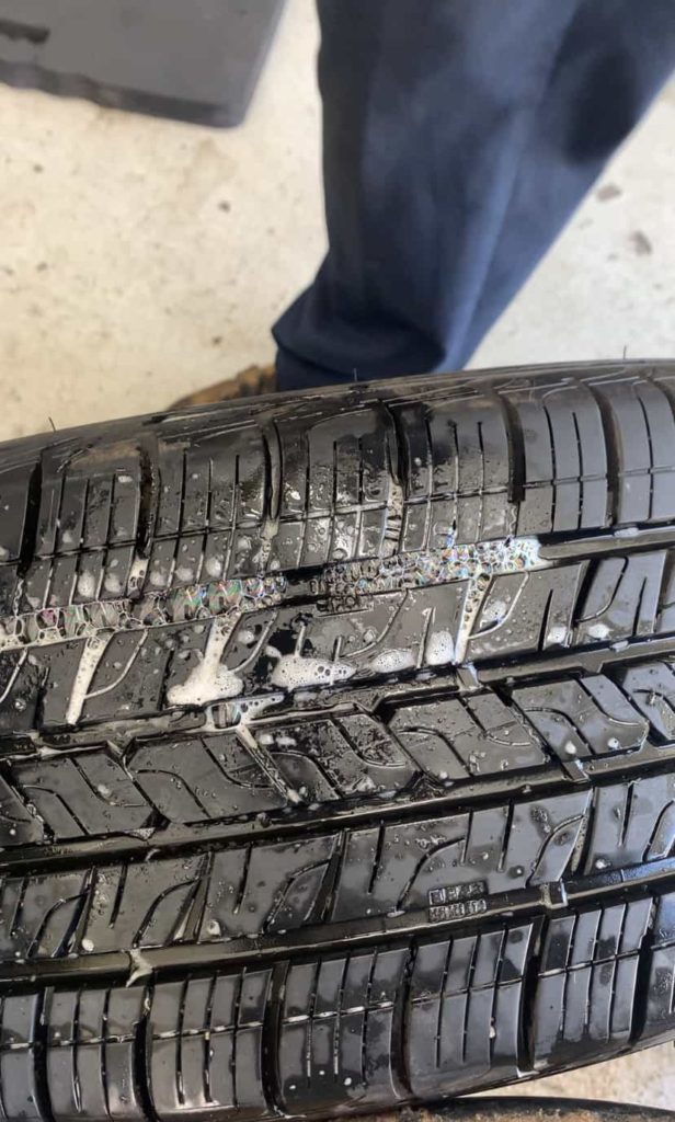 FIND A TIRE LEAK