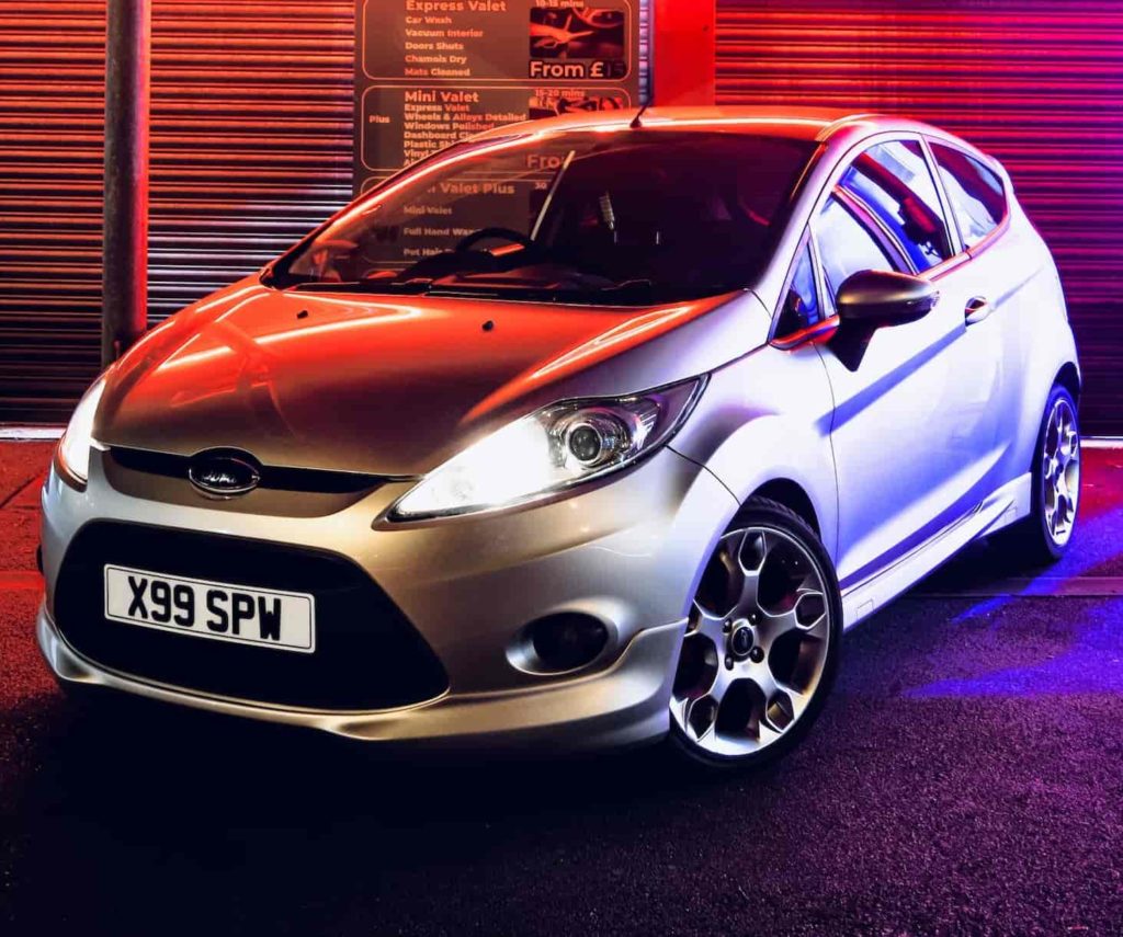 FORD FIESTA TIRE PRESSURE LIGHT