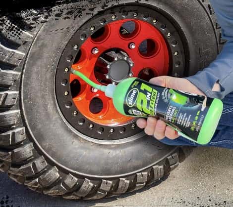 USING TIRE SEALANT