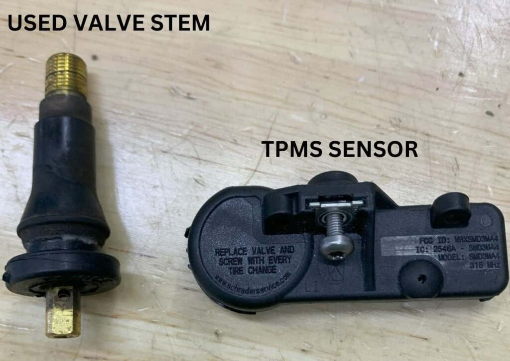 FORD TPMS SENSOR AND VALVE STEM