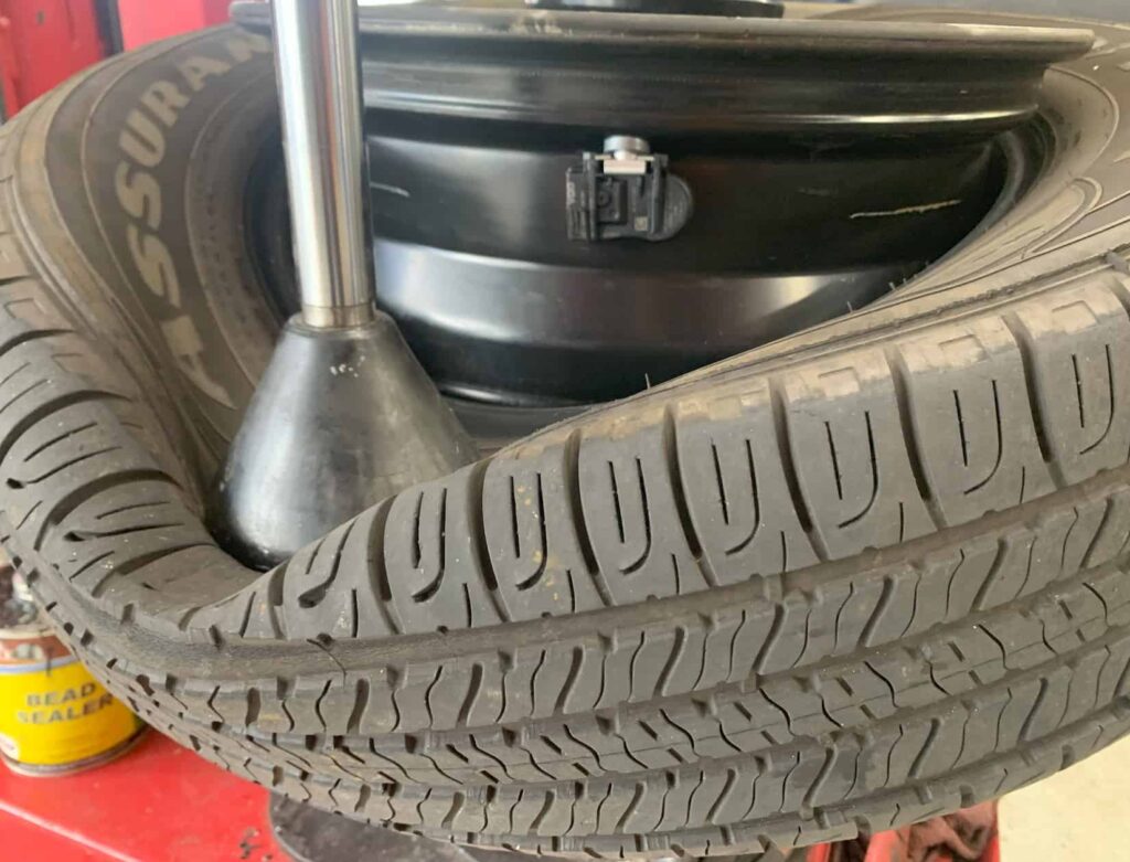 TIRE SENSOR IN WHEEL