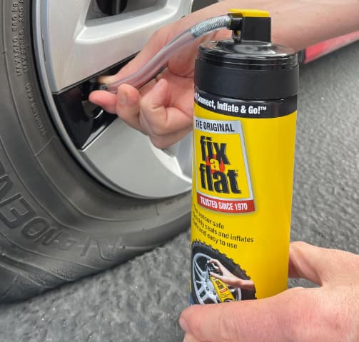 FIX A FLAT TO REPAIR FLAT TIRE
