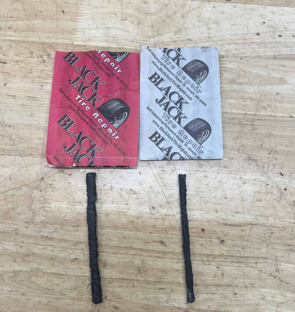 THICK VS THIN TIRE PLUG