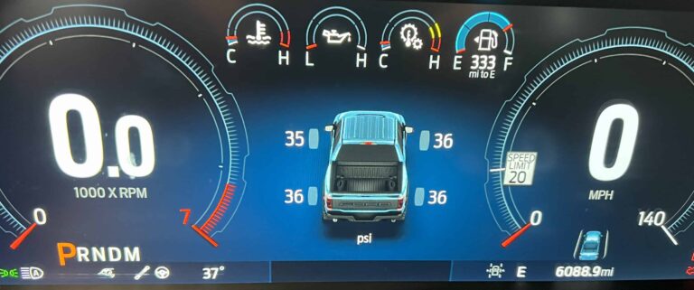 FORD RAPTOR TIRE PRESSURE MONITORING SYSTEM