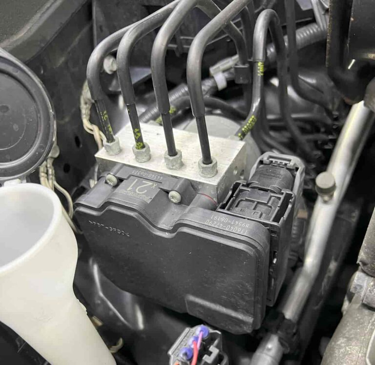 ABS PUMP IN ENGINE BAY